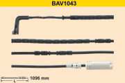BAV1043 BARUM výstrażný kontakt opotrebenia brzdového oblożenia BAV1043 BARUM