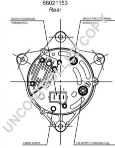 66021153B PRESTOLITE ELECTRIC alternátor 66021153B PRESTOLITE ELECTRIC