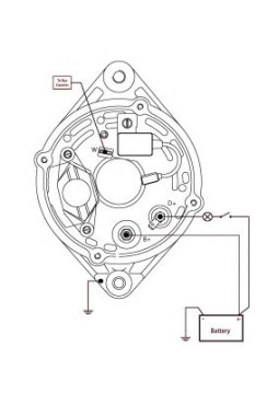 66021583 generátor PRESTOLITE ELECTRIC