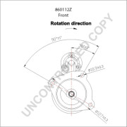 860112Z Startér BOM-Prestolite