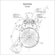 860504GB Startér BOM-Prestolite