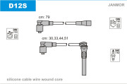 D12S JANMOR sada zapaľovacích káblov D12S JANMOR