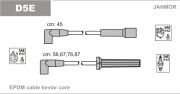 D5E Sada kabelů pro zapalování JANMOR