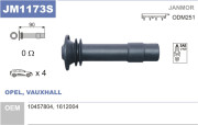 JM1173S JANMOR pripájací konektor zapaľovacej cievky JM1173S JANMOR