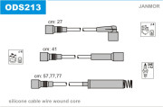 ODS213 JANMOR sada zapaľovacích káblov ODS213 JANMOR