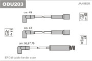 ODU203 JANMOR sada zapaľovacích káblov ODU203 JANMOR