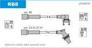 RB8 Sada kabelů pro zapalování JANMOR