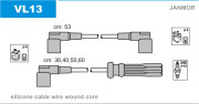 VL13 Sada kabelů pro zapalování JANMOR