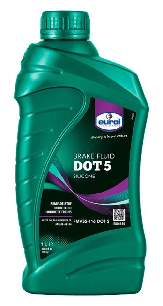 4520741 EUROL Brake Fluid DOT 5 Silic 1 lt EUROL