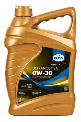 E100018-5L Motorový olej Eurol Ultrance PSA 0W-30 EUROL