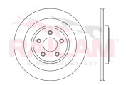 RD01510 Brzdový kotouč RAICAM