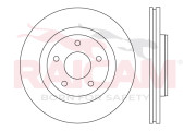 RD01512 Brzdový kotouč RAICAM