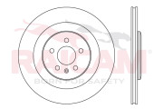 RD01517 Brzdový kotouč RAICAM