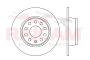 RD01621 RAICAM brzdový kotúč RD01621 RAICAM