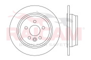 RD01624 RAICAM brzdový kotúč RD01624 RAICAM