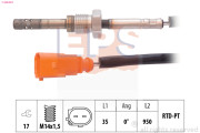 1.220.021 Cidlo, teplota vyfukovych plynu Made in Italy - OE Equivalent EPS