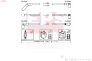 1.501.634 Sada kabelů pro zapalování Made in Italy - OE Equivalent EPS