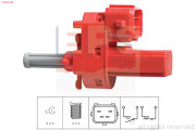 1.810.140 Spinac, ovladani spojky (GRA) Made in Italy - OE Equivalent EPS