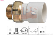 1.850.182 Teplotní spínač, větrák chladiče Made in Italy - OE Equivalent EPS