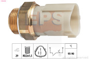 1.850.262 Teplotní spínač, větrák chladiče Made in Italy - OE Equivalent EPS