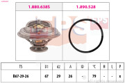 1.879.937 Termostat, chladivo Made in Italy - OE Equivalent EPS