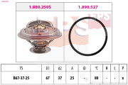 1.880.259 Termostat, chladivo Made in Italy - OE Equivalent EPS