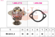 1.880.371 Termostat, chladivo Made in Italy - OE Equivalent EPS