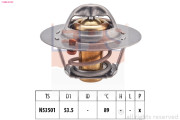 1.880.416S Termostat, chladivo Made in Italy - OE Equivalent EPS