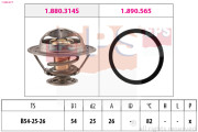 1.880.677 Termostat, chladivo Made in Italy - OE Equivalent EPS