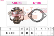 1.880.693 Termostat, chladivo Made in Italy - OE Equivalent EPS