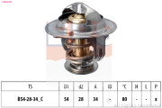 1.880.694S Termostat, chladivo Made in Italy - OE Equivalent EPS