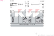 360 364 Sada kabelů pro zapalování Made in Italy - OE Equivalent KW