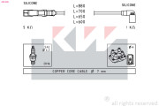 360 595 Sada kabelů pro zapalování Made in Italy - OE Equivalent KW