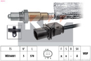 498 412 Lambda sonda Made in Italy - OE Equivalent KW