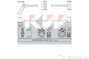 360 407 Sada kabelů pro zapalování Made in Italy - OE Equivalent KW