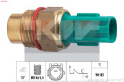 550 266 KW teplotný spínač ventilátora chladenia 550 266 KW