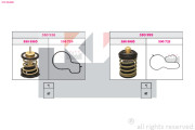 579 984KK Termostat, chladivo Made in Italy - OE Equivalent KW