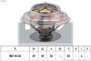 580 625S Termostat, chladivo Made in Italy - OE Equivalent KW