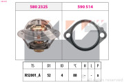 580 232 Termostat, chladivo Made in Italy - OE Equivalent KW