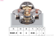 580 378S Termostat, chladivo Made in Italy - OE Equivalent KW