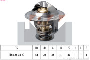 580 694S Termostat, chladivo Made in Italy - OE Equivalent KW