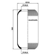 0161030 Mech, pneumaticke odpruzeni montcada