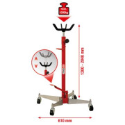 160.0329 KS TOOLS 160.0329 Hydraulický zvedák převodovek, 1 000 kg KS TOOLS