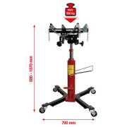 160.0334 KS TOOLS 160.0334 Hydraulický zvedák převodovek se stolem, 500 kg KS TOOLS