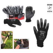 310.0475 KS TOOLS 8009504 / KS TOOLS Mikrojemné pletené rukavice, černé, XL, 12 párů 310.0475 KS TOOLS