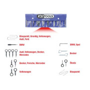 500.1370 Montážní/demontážní nářadí-sada, rádio KS TOOLS