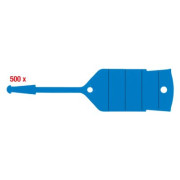 500.8094 KS TOOLS 8013741 / KS TOOLS Prívesok na kľúče s pútkom, modrá, 500 ks 500.8094 KS TOOLS