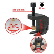 700.1178 Stahovak, rameno sterace KS TOOLS