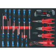 711.6032 KS TOOLS Souprava sroubovaku a klesti SCS 711.6032 KS TOOLS