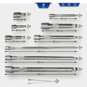 BT020009 Prodlužovací sada, nástrčný klíč KS TOOLS